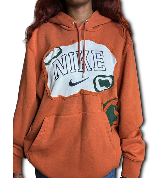 Nike Patch Hoodie Rework