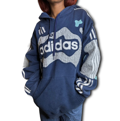 Adidas Patch Hoodie Rework