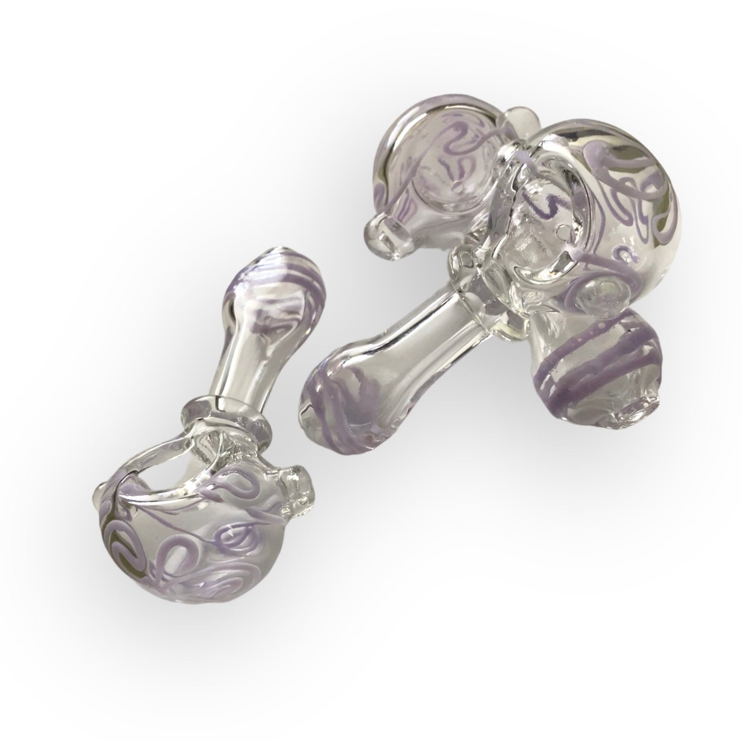 Bikini Bottom Flowers Glass Pipe