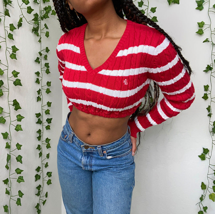 Cropped Ralph Lauren Sweater