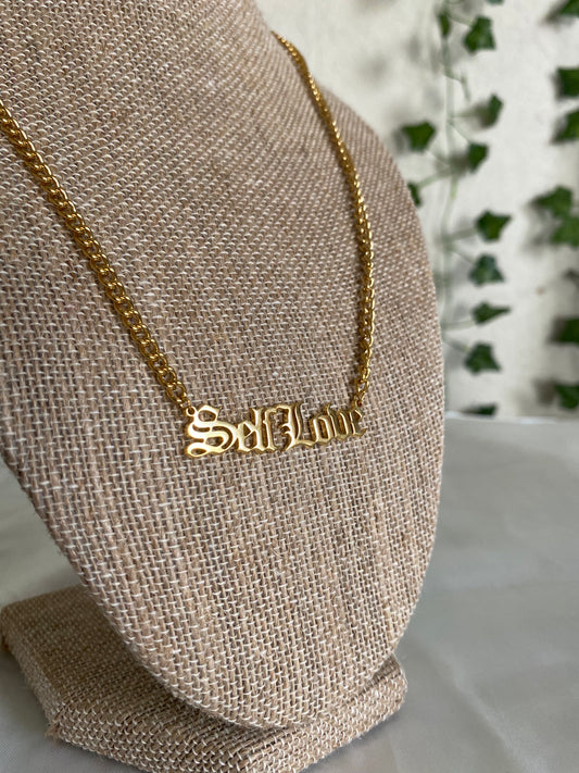 “ Self Love “ 14k Gold Plated